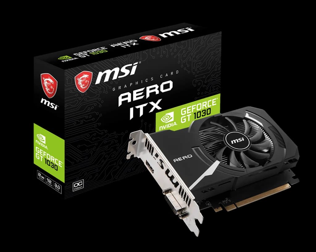 MSI GT1030 Aero ITX 2G D4 OC