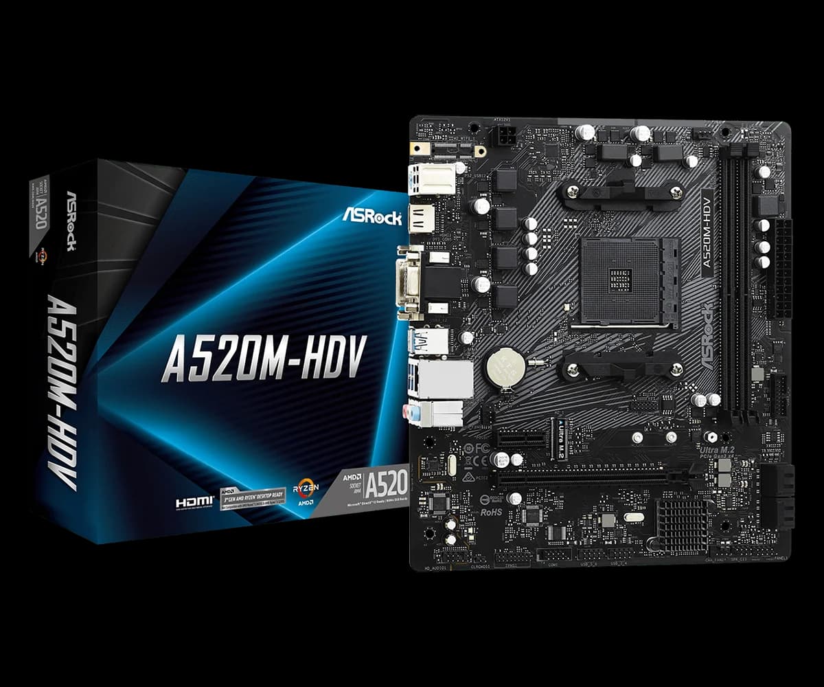 Asrock A520M-HDV /AM4