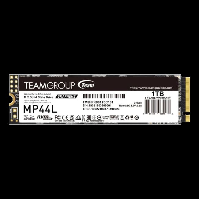 Team SSD MP44L 1TB M2 Pci-e