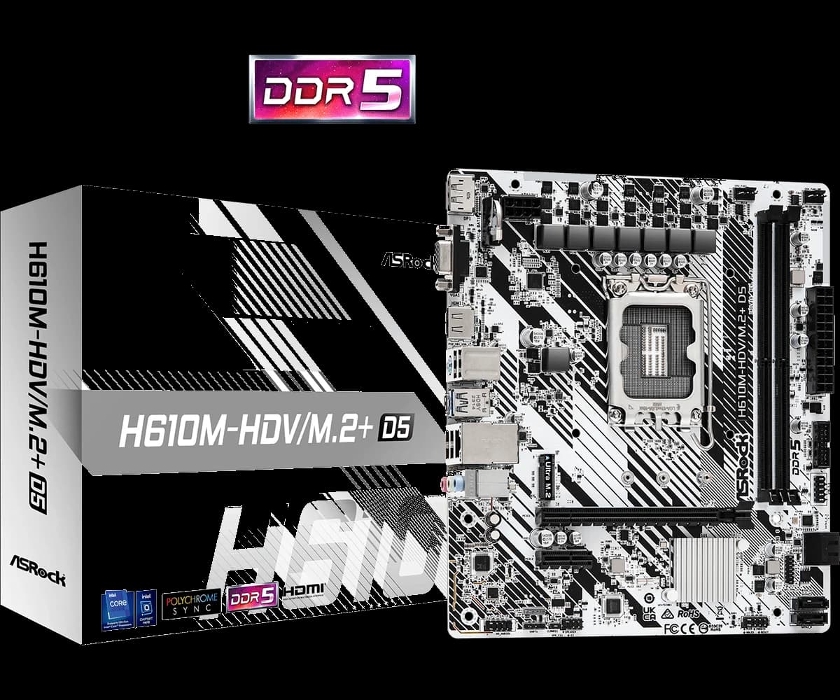 Asrock H610M-HDV/M.2+ D5