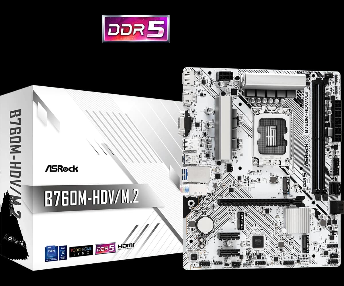Asrock B760M-HDV/M.2