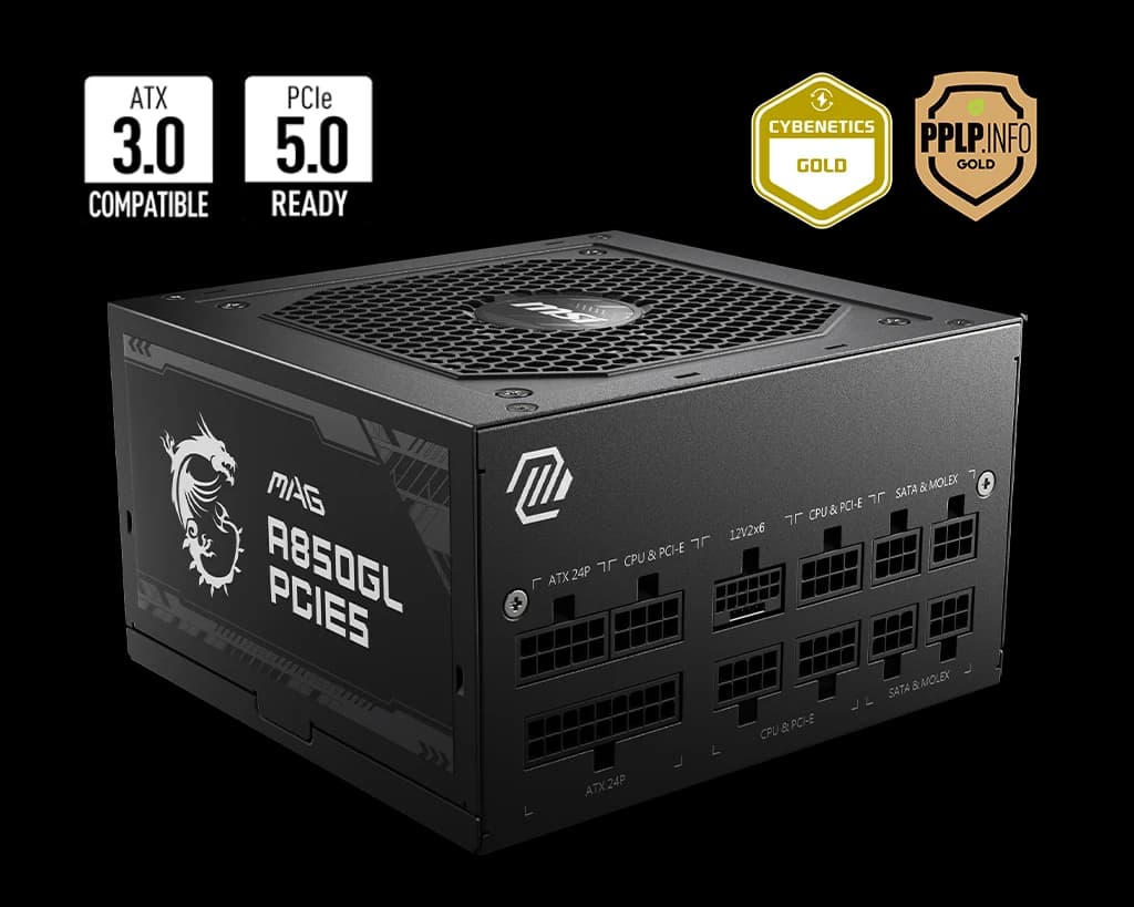 PSU MSI MAG A850GL PCIE5