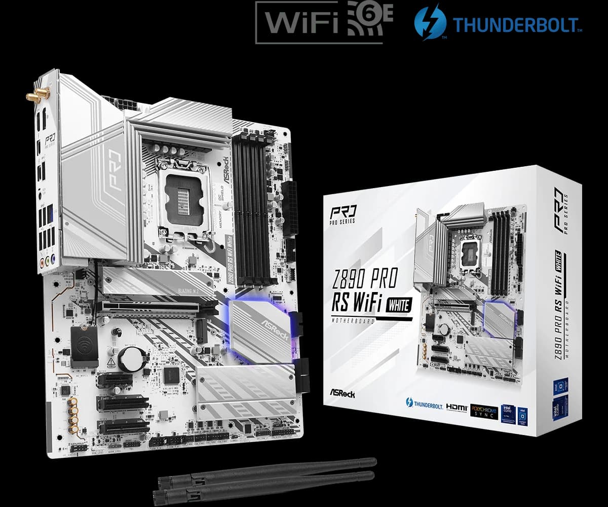 Asrock Z890 PRO RS WiFi White