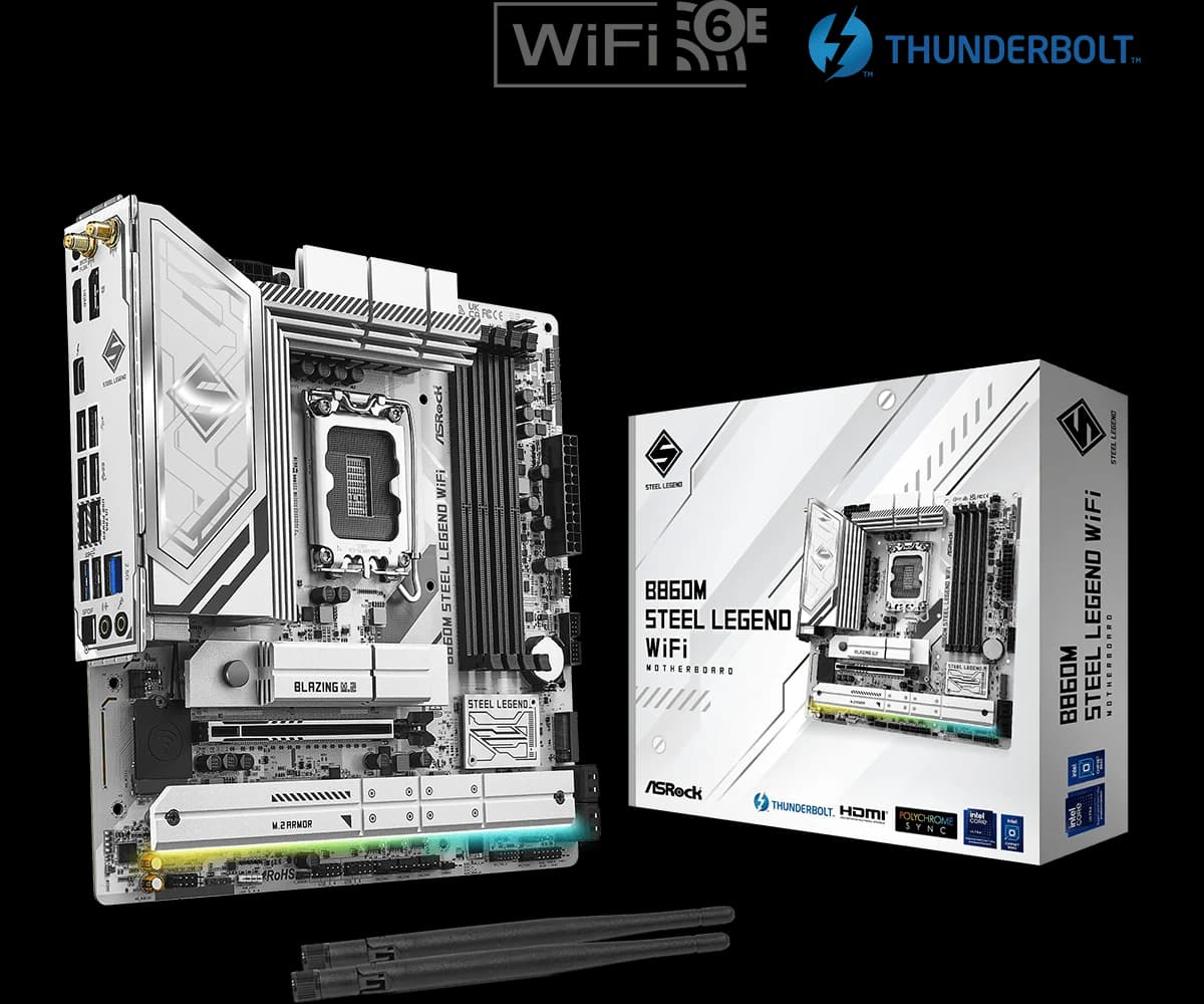 Asrock B860M Steel Legend WiFi