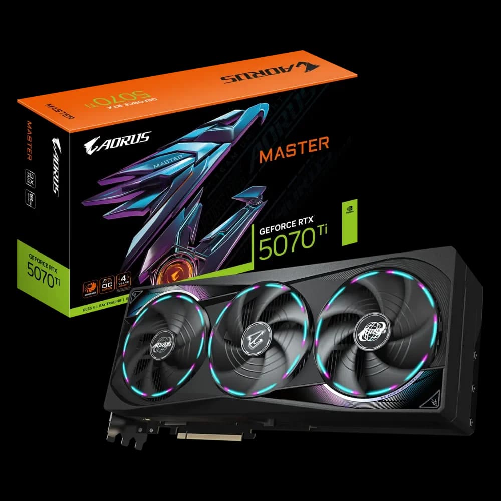 GB RTX5070TI Aorus Master 16G