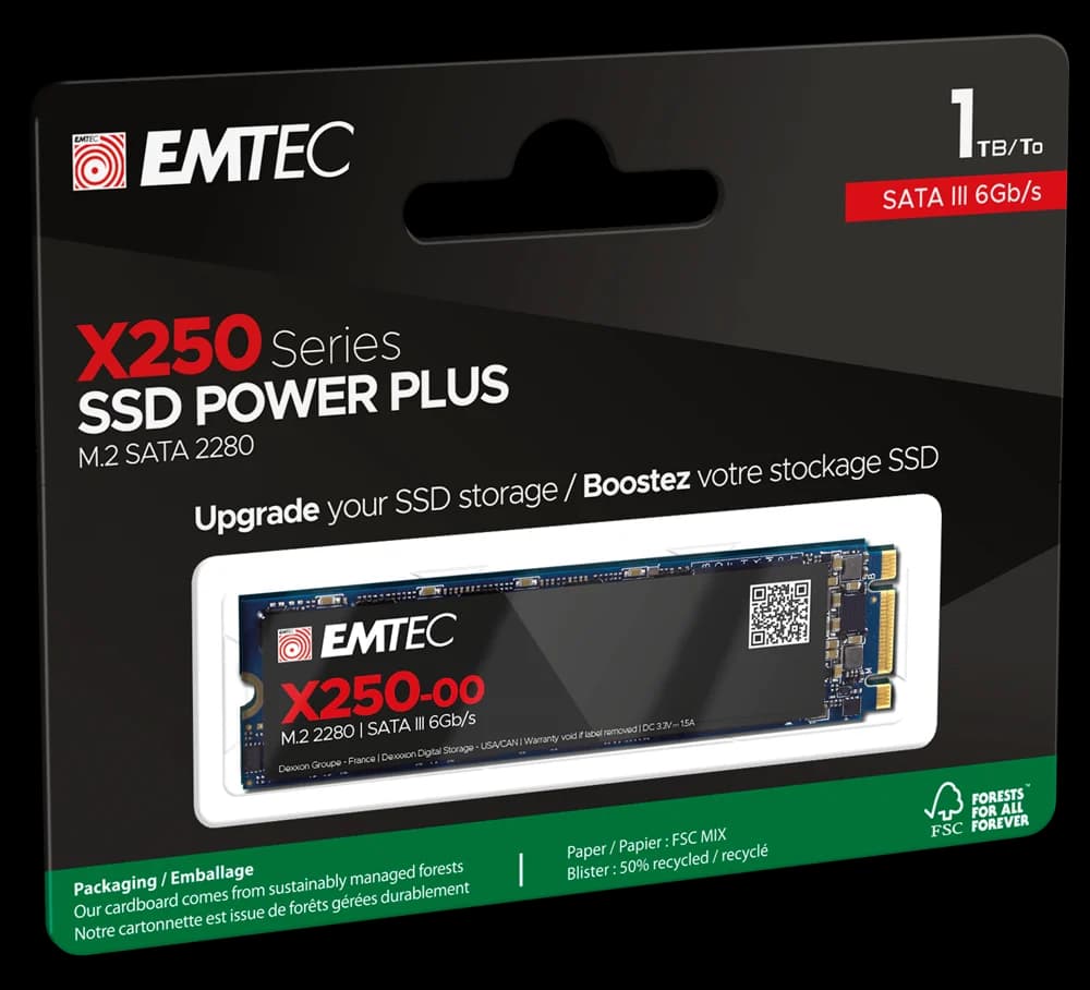Emtec SSD X250 1TB M2 Sata