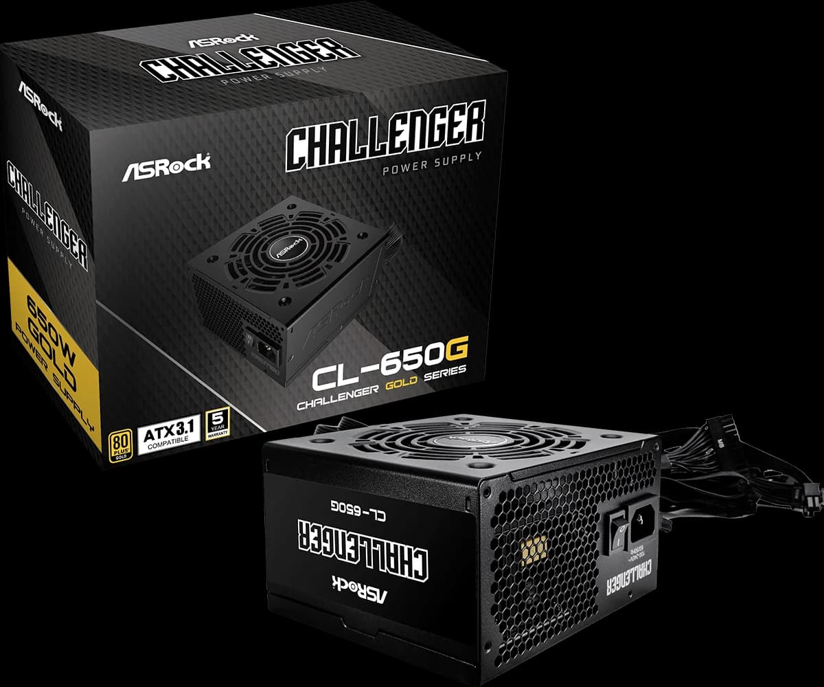 PSU Asrock Challenger 650W GLD