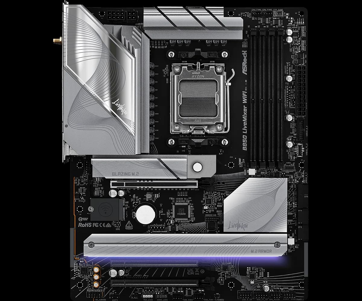 Asrock B850 Livemixer WiFi AM5