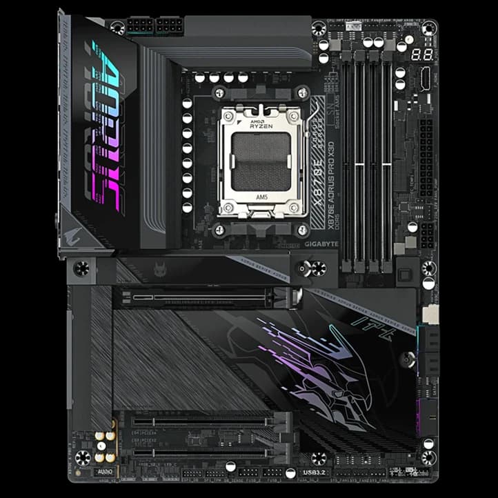 GB X870E Aorus PRO X3D ICE