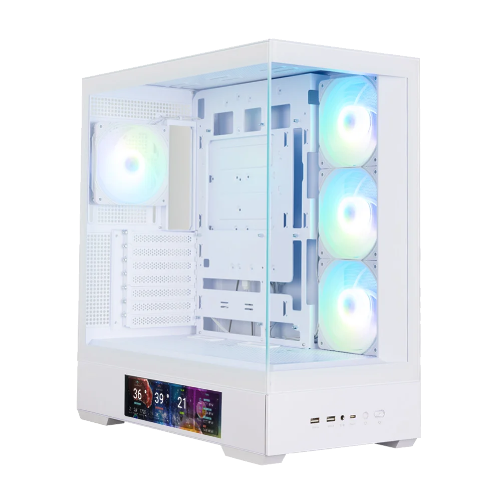 Zalman P40 DS ATX MID TWR Whit